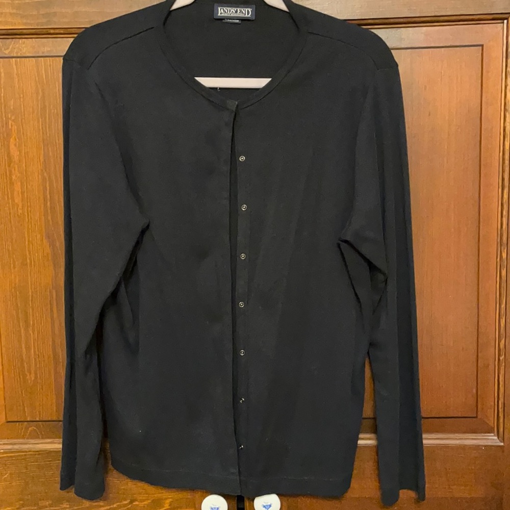 Lands End Knit Jacket